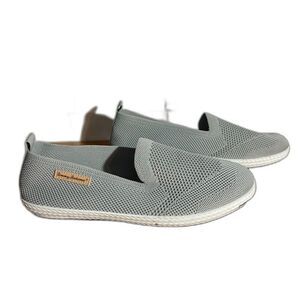 Tommy Bahama Women 10 Gray Slip On Shoe Boat Comfort